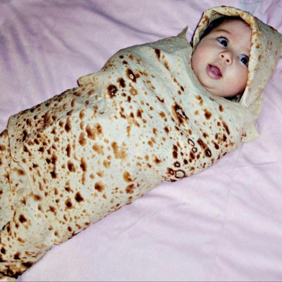 Baby Burrito Blanket Set